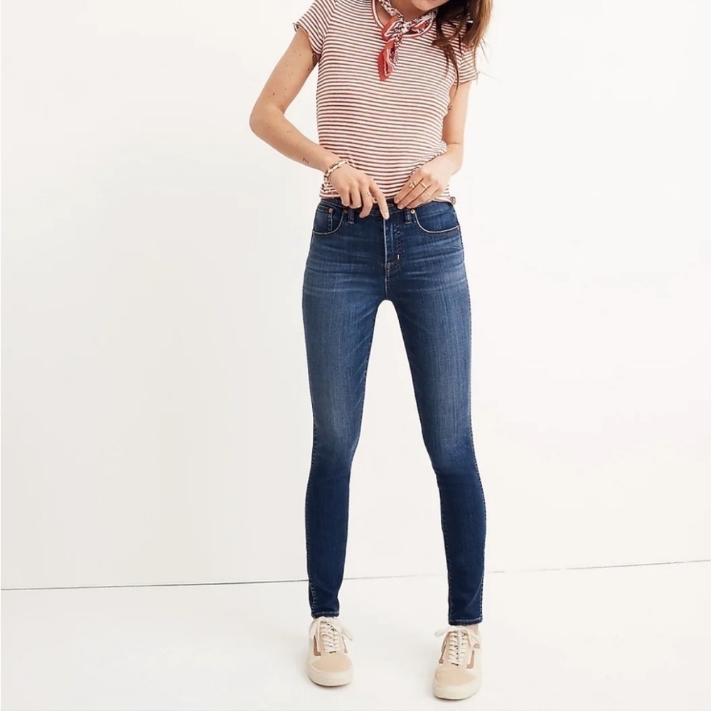 EUC Madewell 10” High Rise Skinny Jean Size 27
